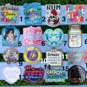 Interchangeable Badge with Velcro Back