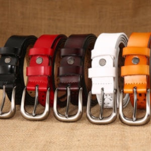 High Quality Leather Belt/LeatherBelt with buckle/Genuine Leather Belts for Women