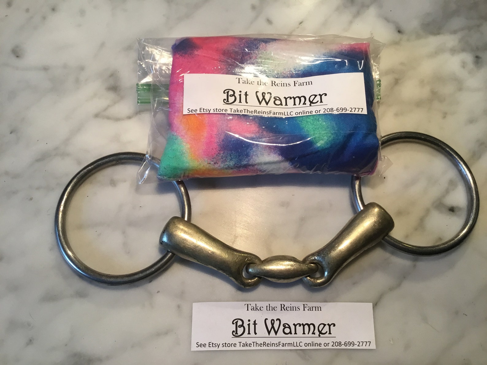 Take the Reins Farm Fun Horse BIT WARMER Makes a great gift Etsy