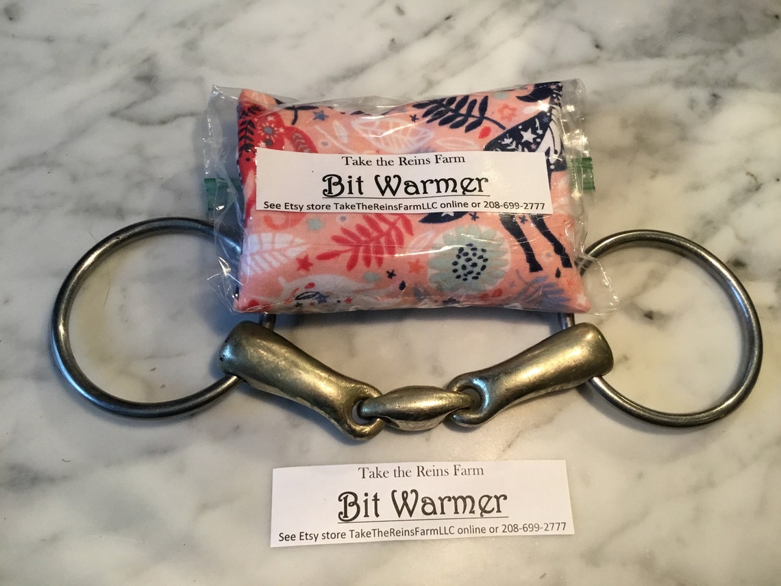 Take the Reins Farm Fun Horse BIT WARMER Makes a great gift Etsy