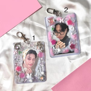 Toploader deco den kpop uchwyt na fotokartę (bezpańskie dzieci, ateez lub dowolna grupa!)
