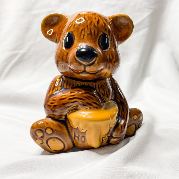 Honey Bear Jar Etsy