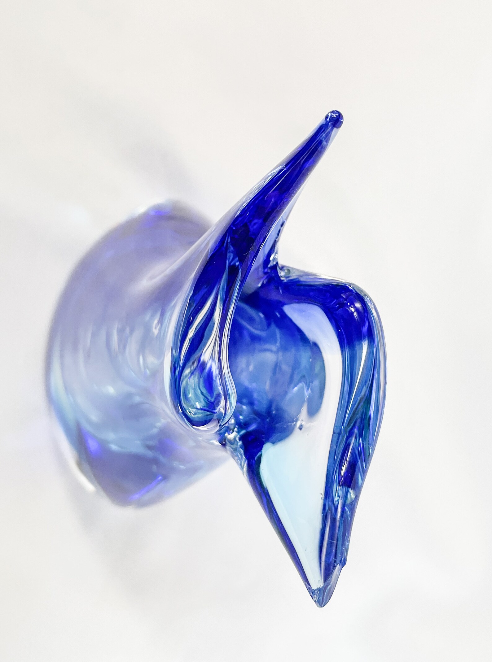 Murano Glass Vetreria Artistica Oball Bud Vase Fishtail Bud Etsy