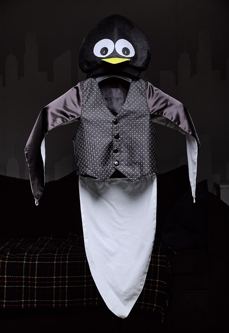 Penguin christmas costume for toddler Christmas costume for boy Costume for photo props photography