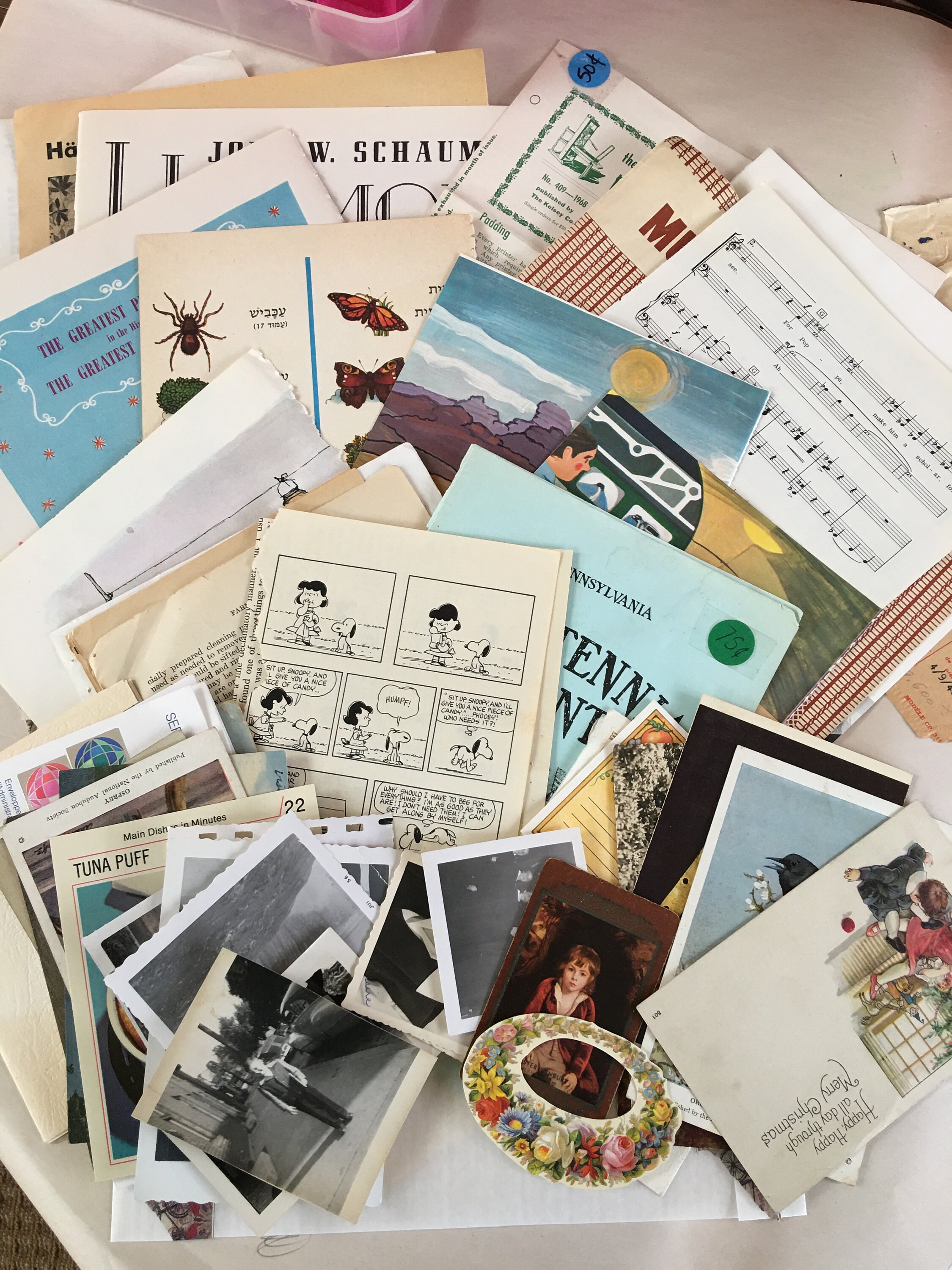 Vintage Paper Ephemera Pack Etsy