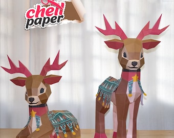 Reindeer, Reno, Renne, Лось, Christmas, holiday, festive, elf, Santa's helper, jingle bells, yuletide, merry, magical, baby reindeer