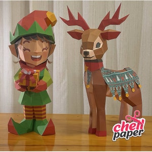 Reindeer, Reno, Renne, Лось, Christmas, holiday, festive, elf, Santa's helper, jingle bells, yuletide, merry, magical, baby reindeer