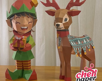 Reindeer, Reno, Renne, Лось, Christmas, holiday, festive, elf, Santa's helper, jingle bells, yuletide, merry, magical, baby reindeer