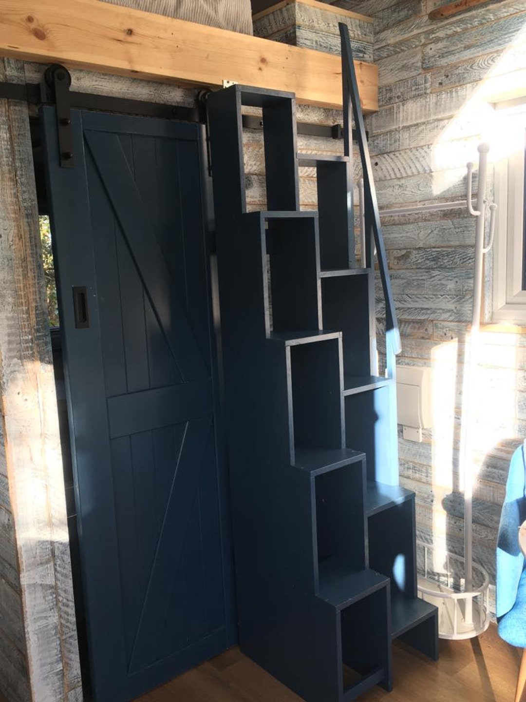 Space Saving Step Ladder for High Reach. Etsy