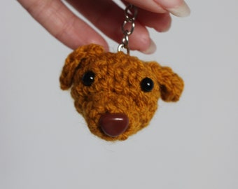 Golden labrador retriever keyring labrador keychain yellow lab purse charm gift for labrador owner lover