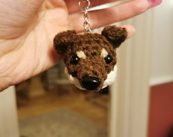 Shikoku Ken Keyring: Japanese Dog Breed Purse Charm