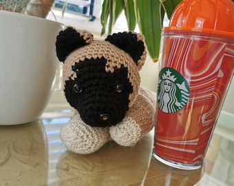 American Akita amigurumi plush Akita plushie American Akita dog mom Dog mom present Dog mom gift American akita gift for him Handmade