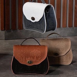 Bolso bandolera, bolso retro, ideas para regalos de cumpleaños, bolso de cuero hecho a mano, bolso de mano, bolso de montaña, cartera, bolso con asa superior, vendedores en Ucrania