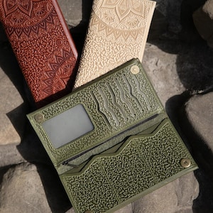 Damen Leder Portemonnaie, Personalisierter Kartenhalter, Minimalistisches Portemonnaie, Lehrer Geschenkkartenhalter, Leder Kartenportemonnaie, Kleines Portemonnaie, Ukraine Verkäufer