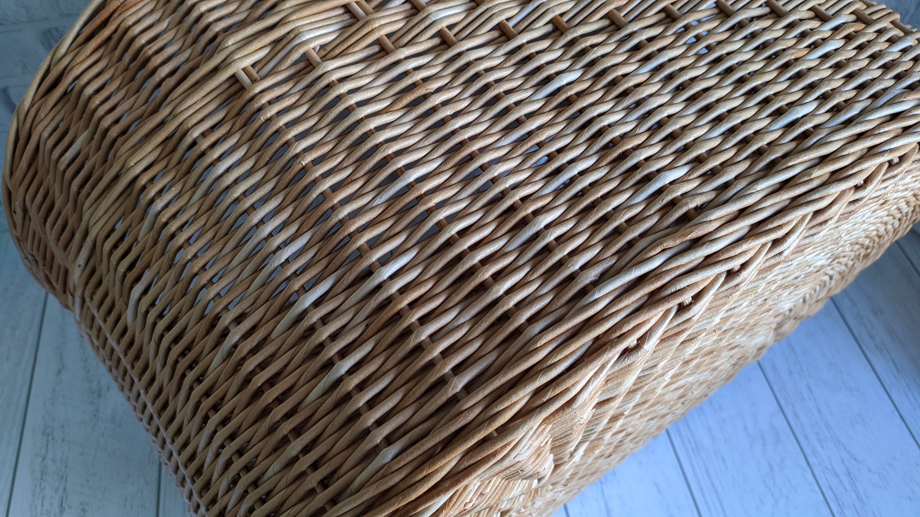 Make a Paper Vine for Weaving Baskets. Digital Instruction in Etsy