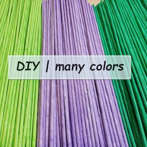 Painted Newspaper Rolls: DIY Weaving Kit (100+ pcs)