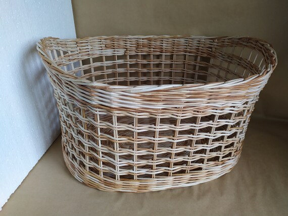 Shallow best sale laundry basket