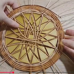 Basket Weaving Forms Kit for Rattan, Paper & Jute