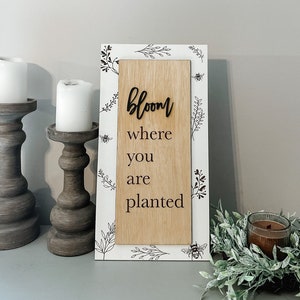 Spring Quote SVG Sign, Spring SVG Sign, Laser SVG File, Spring Laser File, Glowforge Spring Svg, Spring Glowforge Svg, Spring Sign Svg