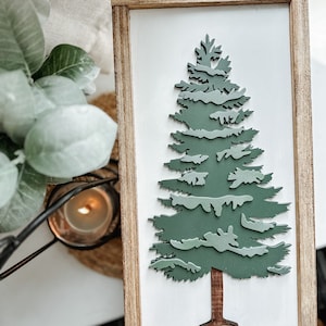 Tree Laser SVG, Layered Tree SVG, Glowforge SVG, Forrest Svg File, Glowforge Ready File, Laser Ready Svg, Tree Svg, Tree File