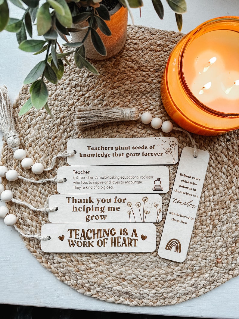 Good Work Bookmark Teacher Appreciation Gift, Teacher Appreciation Week Gifts, Teacher ...