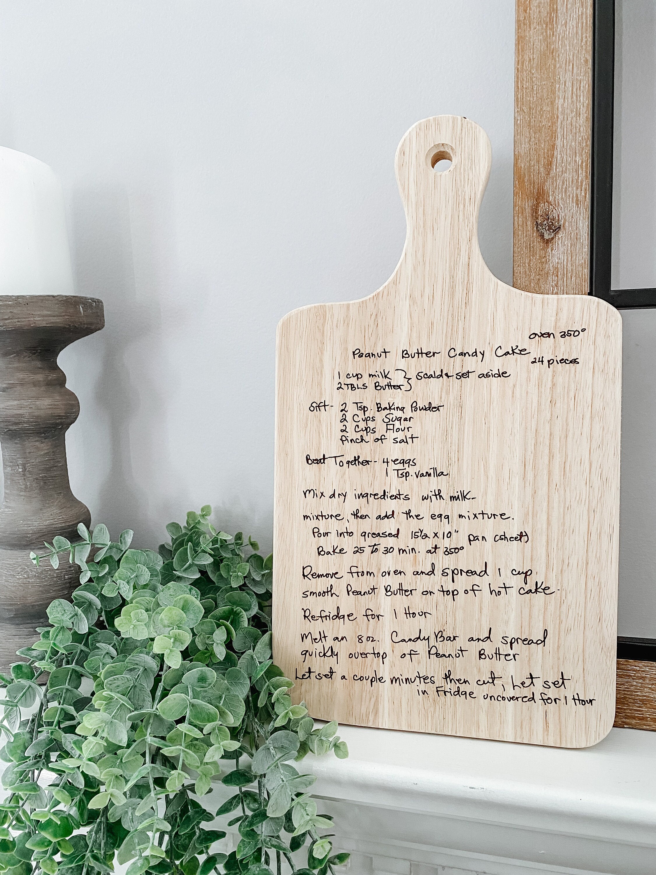 The Family Recipe Cutting Board - Wooden Cutting Boards For Sale