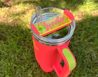 Hibiscus Stanley Topper, Hibiscus Stanley Name Plate, Stanley Name Topper, Hibiscus Stanley, Stanley Name Plate, Stanley Name Topper