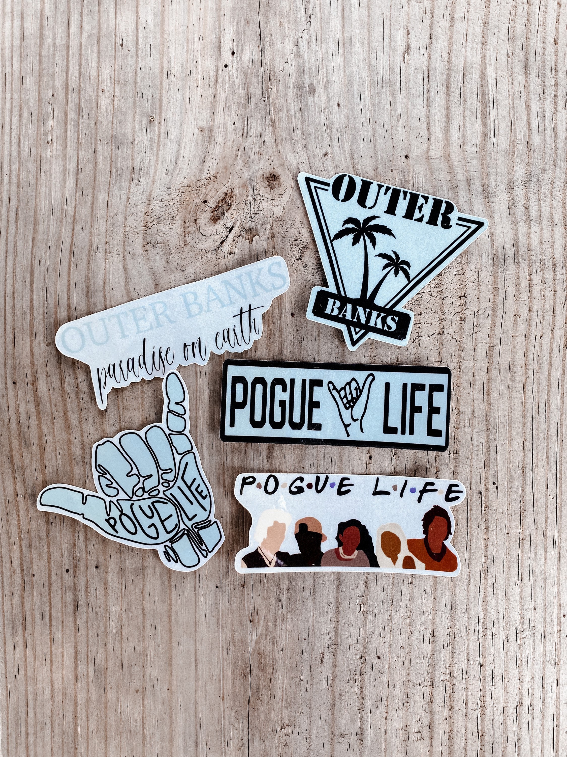 Outer Banks Sticker, OBX, North Carolina Sticker, Pogue Life, Outer B…