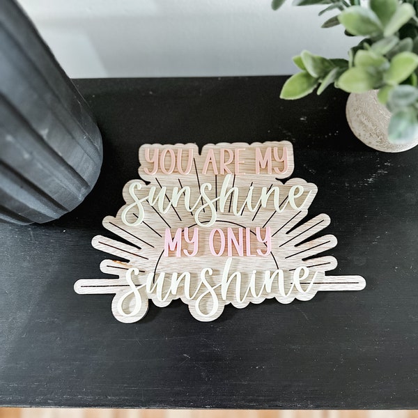 You Are My Sunshine Boho Etsy