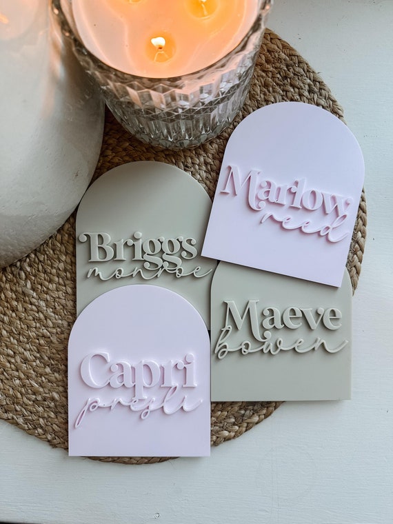 Baby Name Sign, 3D Name Sign, Newborn Baby Sign, Hospital Photo Prop, Baby Photo Prop, Baby Announcement Sign, Newborn Name Sign
