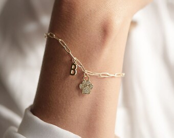 Pet Paw Charm Bracelet