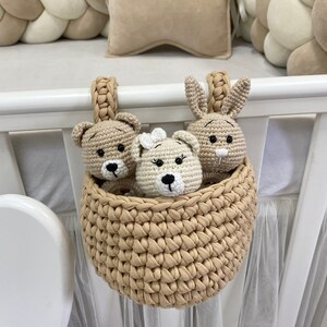 Braided Cot Bumper Etsy