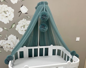 Baby Baldachin,Custom Baldachin, Nook Baldachin, Nursery Canopy, Play canopy for girl