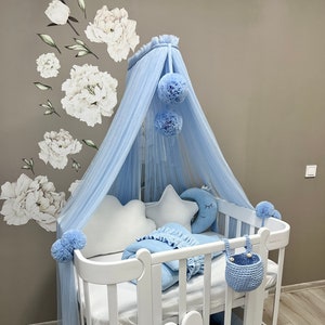 Baby Baldachin,Custom Baldachin, Nook Baldachin, Nursery Canopy, Play canopy for girl,