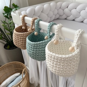 Etsy braided crib bumper store