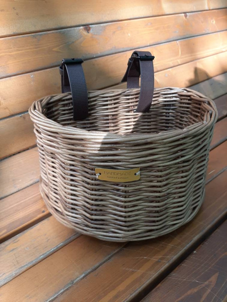 panier enfant en osier pour bicyclette