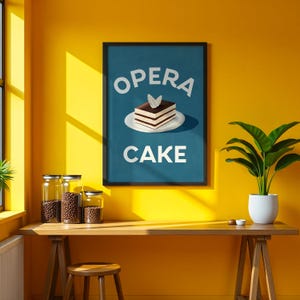 Opera Cake Art Print | Digital Download