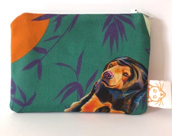 Kids Green Sun Bear Animal Purse