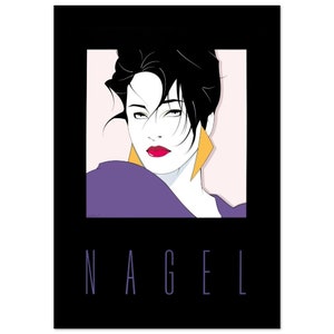 Patrick Nagel Poster