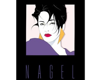 Patrick Nagel Poster