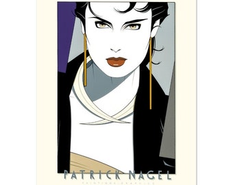 Patrick Nagel Poster