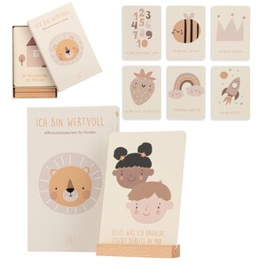 The Life Barn Affirmationskarten Ich Bin Wertvoll für Kinder