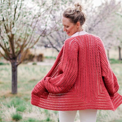 make and do crew hexagon cardigan