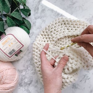 Crochet Pattern / Crochet Tam Hat / Stylish Beret / Lightweight Winter Hat / Crochet All Day Beret Pattern PDF image 6