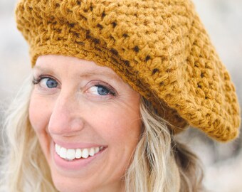 Crochet Pattern / Crochet Festival Hat / Slouchy Hippie Hat  display picture 1