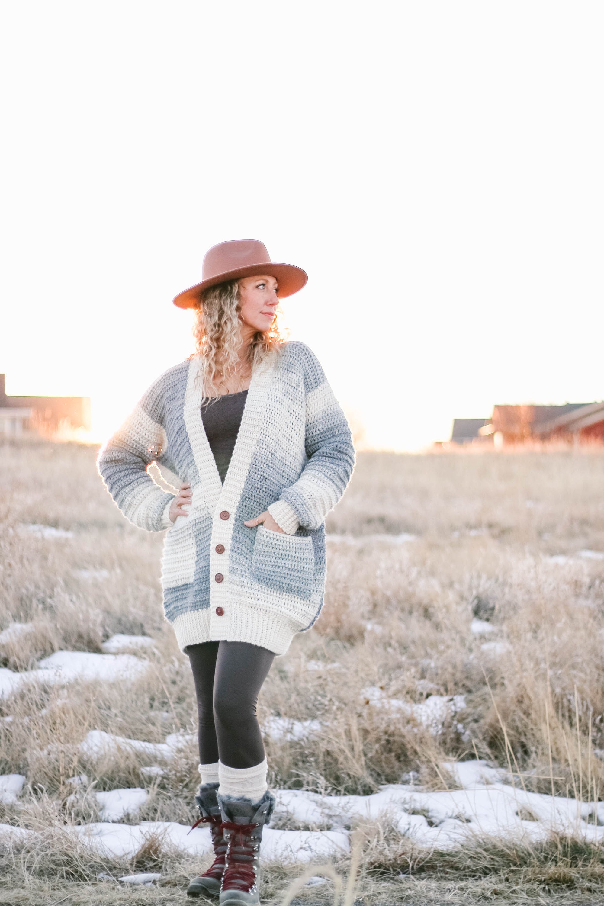 Crochet Pattern / Oversized Patchwork 