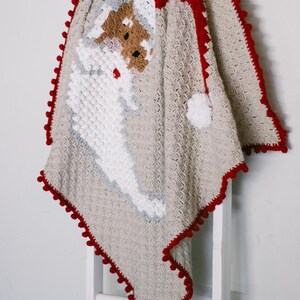 Crochet Pattern / Corner to Corner Santa Blanket / Christmas Blanket / C2C Graphgan / Xmas / Jolly Old St. Nick Blanket Crochet Pattern PDF image 2