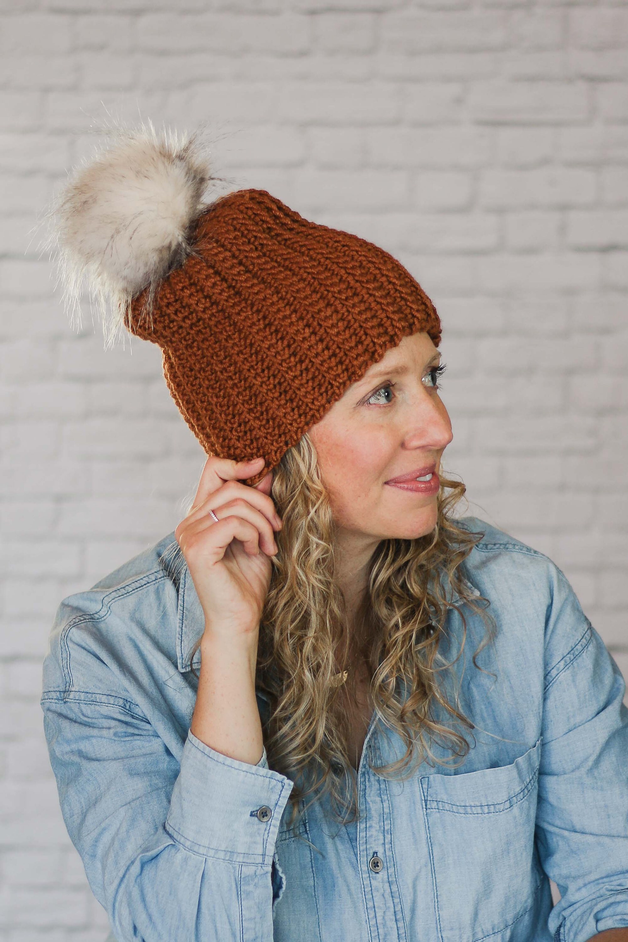 Crochet Pattern / Crochet Winter Hat / Easy Crochet Beanie / Ribbed ...