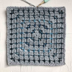 Crochet Pattern / Easy Crochet Rainbow Baby Blanket / Throw Blanket / Block Stitch Blanket / Afghan / Prism Crochet Blanket Pattern PDF image 9