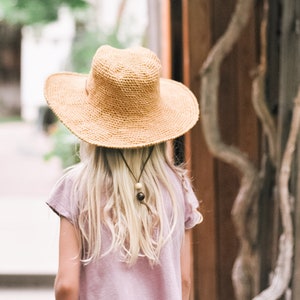 Crochet Pattern / Fedora Crochet Hat / Kids Sun Hat / Stiff Brim / Cleo Wide Brim Fedora Pattern PDF image 2